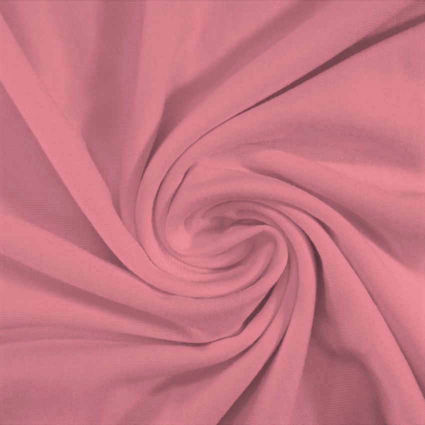 Rayon Modal Spandex Dusty Pink - Click Image to Close